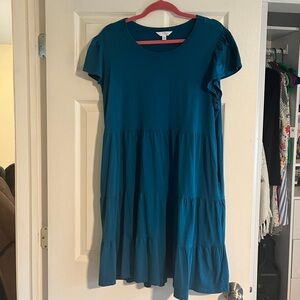 Time and Tru Tiered Knit Dress